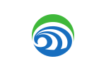Flag of Omitama, Ibaraki